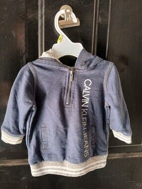 Hoodie Baby Size 3-6months Calvin Klein